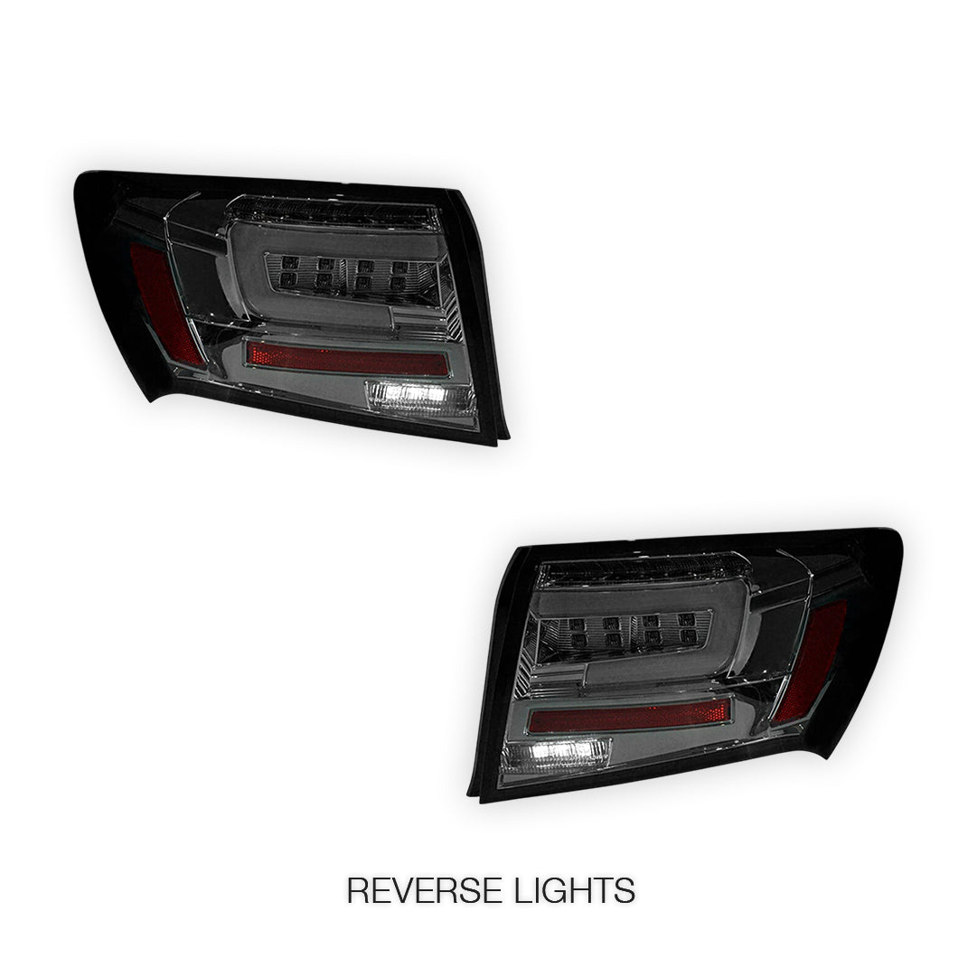 Subaru Impreza GH / GJ (2007 - 2013) Sequential 3D LED Stripe Bar Tail Lights LH + RH
