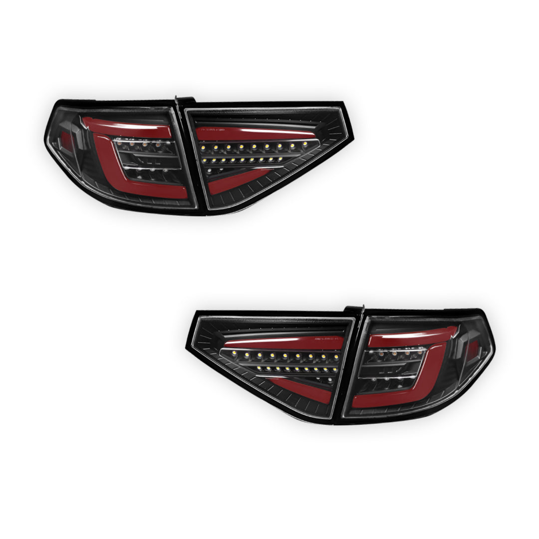 Subaru Impreza GE / GP (2007 - 2013) Sequential 3D LED Stripe Bar Tail Lights LH + RH