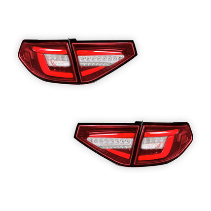 Subaru Impreza GE / GP (2007 - 2013) Sequential 3D LED Stripe Bar Tail Lights LH + RH