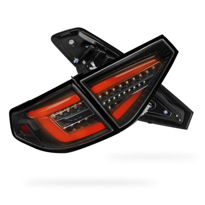 Subaru Impreza GE / GP (2007 - 2013) Sequential 3D LED Stripe Bar Tail Lights LH + RH