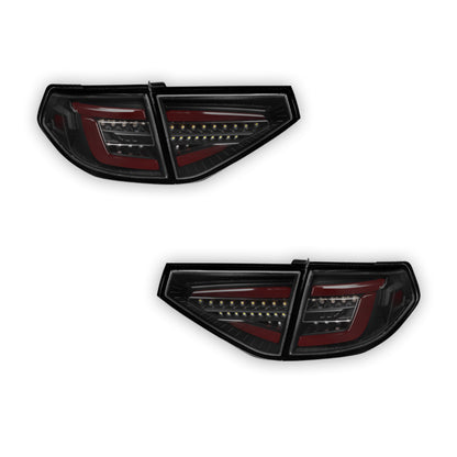 Subaru Impreza GE / GP (2007 - 2013) Sequential 3D LED Stripe Bar Tail Lights LH + RH