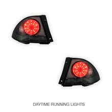 Lexus IS GXE10 (1998 - 2005) Smoked Black Altezza LED Tail Lights LH + RH