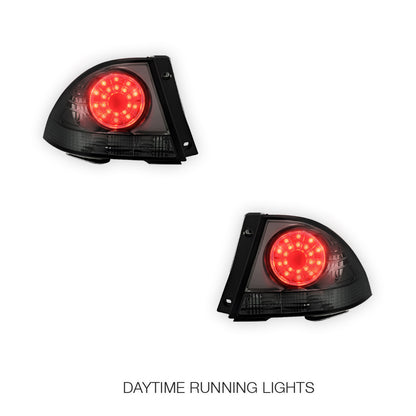 Lexus IS GXE10 (1998 - 2005) Smoked Black Altezza LED Tail Lights LH + RH