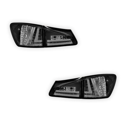 Lexus IS GSE20 (2005 - 2013) 3D LED Stripe Bar Tail Lights LH + RH