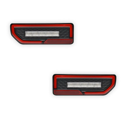 Suzuki Jimny JB74 (2019 - 2024) JDM Clear Red Sequential LED Tail Lights LH + RH