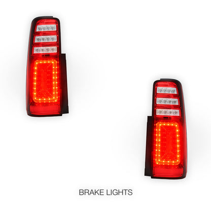 Suzuki Jimny SN413 (1999 - 2018) JDM LED Tail Lights LH + RH