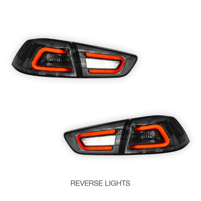 Mitsubishi Lancer CJ / CF (2007 - 2019) 3D LED Tail Lights LH + RH