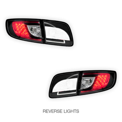 Mazda 3 BK (2003 - 2009) LED Tail Lights LH + RH