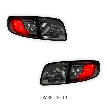 Mazda 3 BK (2003 - 2009) LED Tail Lights LH + RH