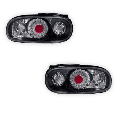 Mazda MX-5 NA (1989 - 1997) JDM Black Altezza LED Tail Lights LH + RH
