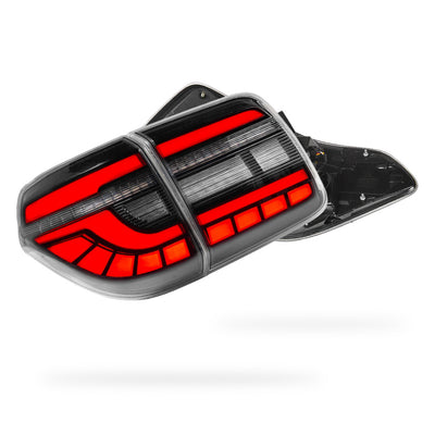 Nissan Patrol Y62 (2012 - 2019) Smoked Sequential Full LED Tail Lights LH + RH