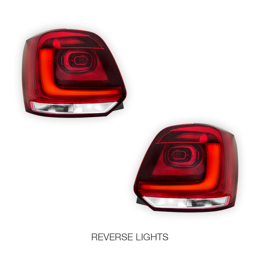 Volkswagen Polo 6R (2010 - 2014) 3D LED Stripe Bar Tail Lights LH + RH