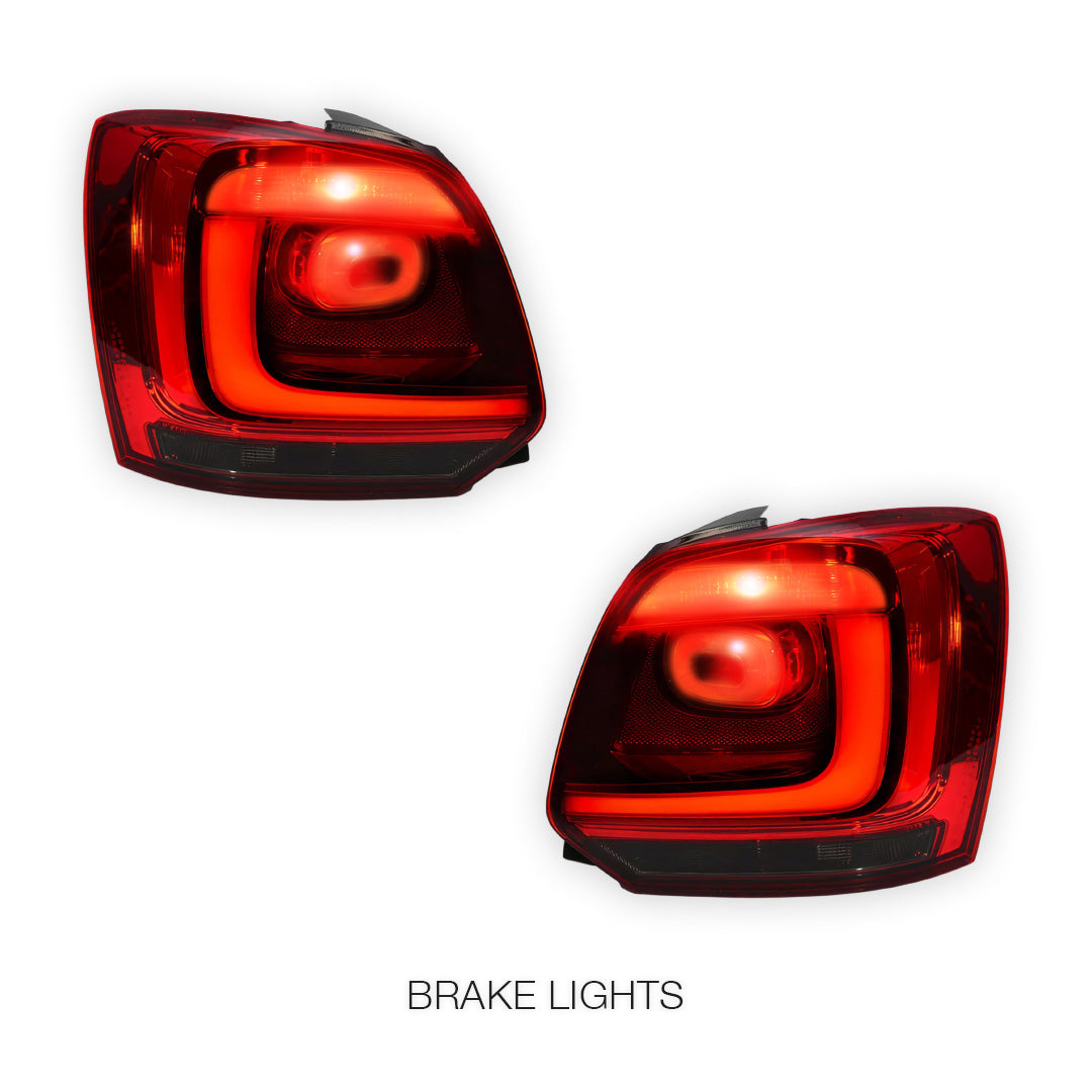 Volkswagen Polo 6R (2010 - 2014) 3D LED Stripe Bar Tail Lights LH + RH