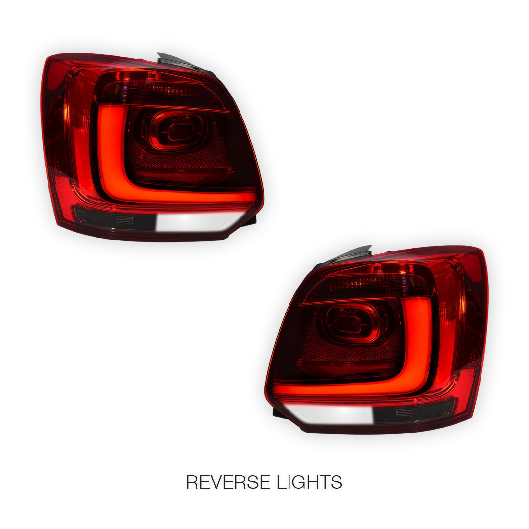 Volkswagen Polo 6R (2010 - 2014) 3D LED Stripe Bar Tail Lights LH + RH
