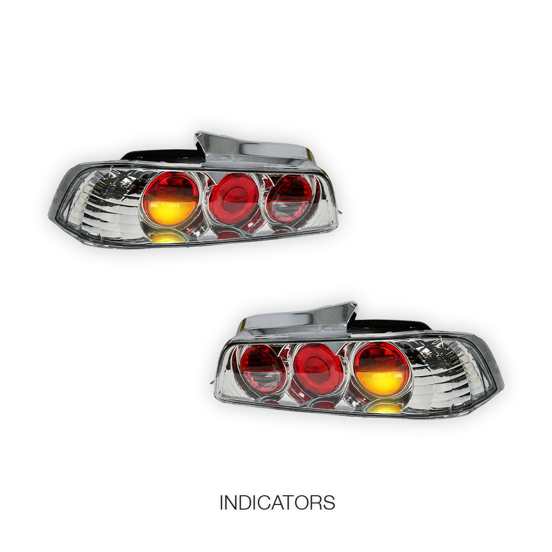 Honda Prelude BB 5th Gen (1997 - 2001) JDM Altezza Halogen Tail Lights LH + RH