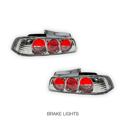 Honda Prelude BB 5th Gen (1997 - 2001) JDM Altezza Halogen Tail Lights LH + RH