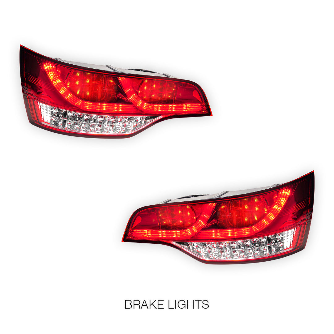 Audi Q7 4L (2005 - 2011) Full LED Tail Lights LH + RH
