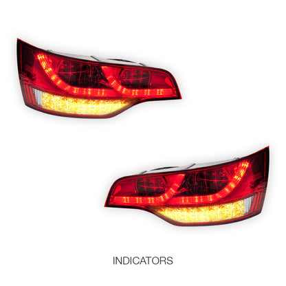 Audi Q7 4L (2005 - 2011) Full LED Tail Lights LH + RH