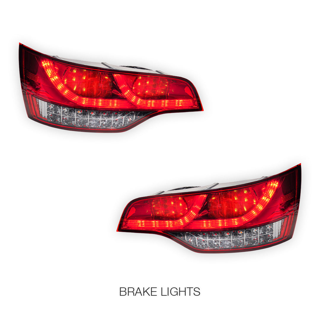 Audi Q7 4L (2005 - 2011) Full LED Tail Lights LH + RH