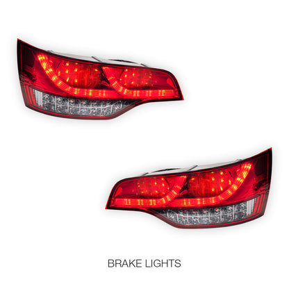 Audi Q7 4L (2005 - 2011) Full LED Tail Lights LH + RH