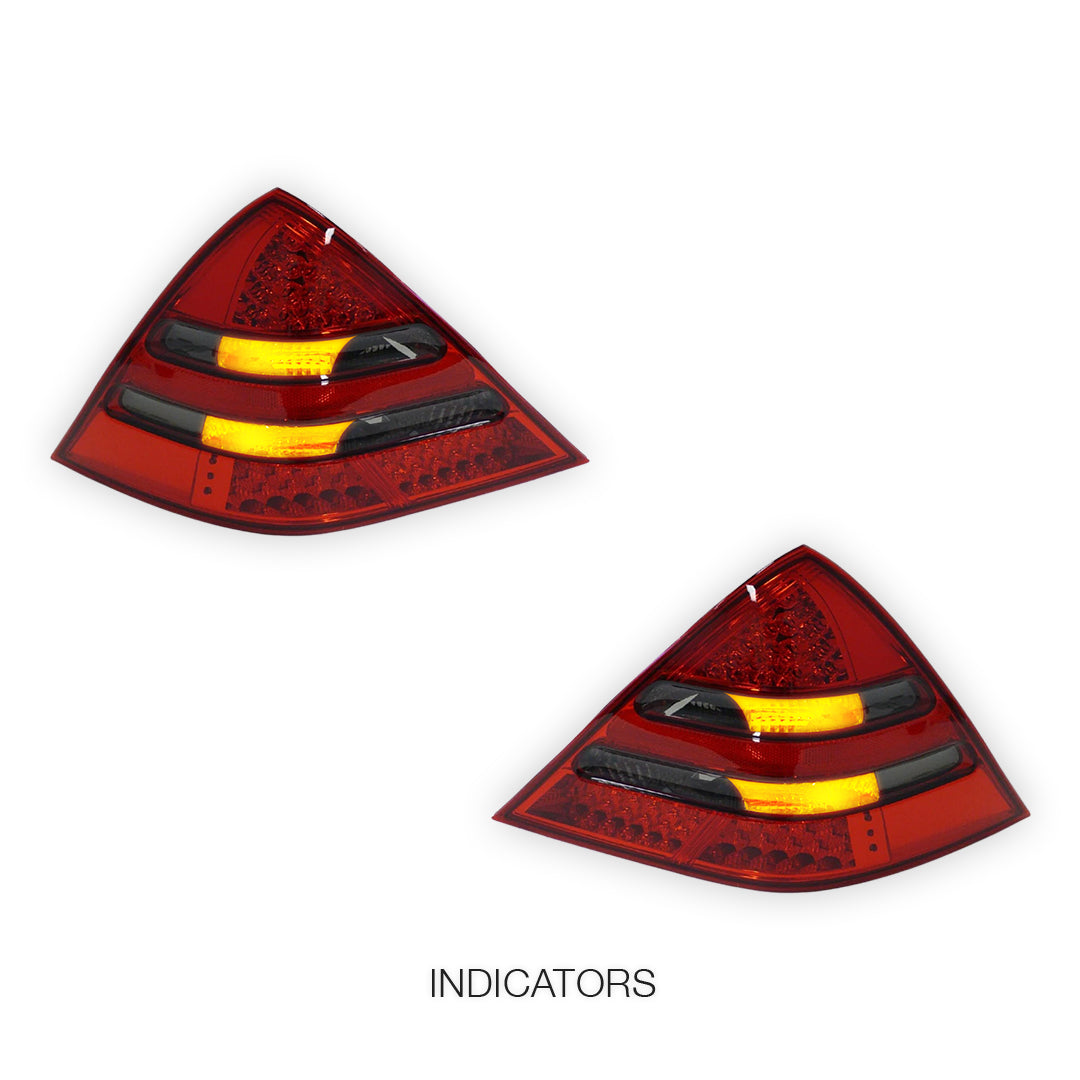 Mercedes-Benz SLK R170 (1997 - 2005) LED Tail Lights LH + RH