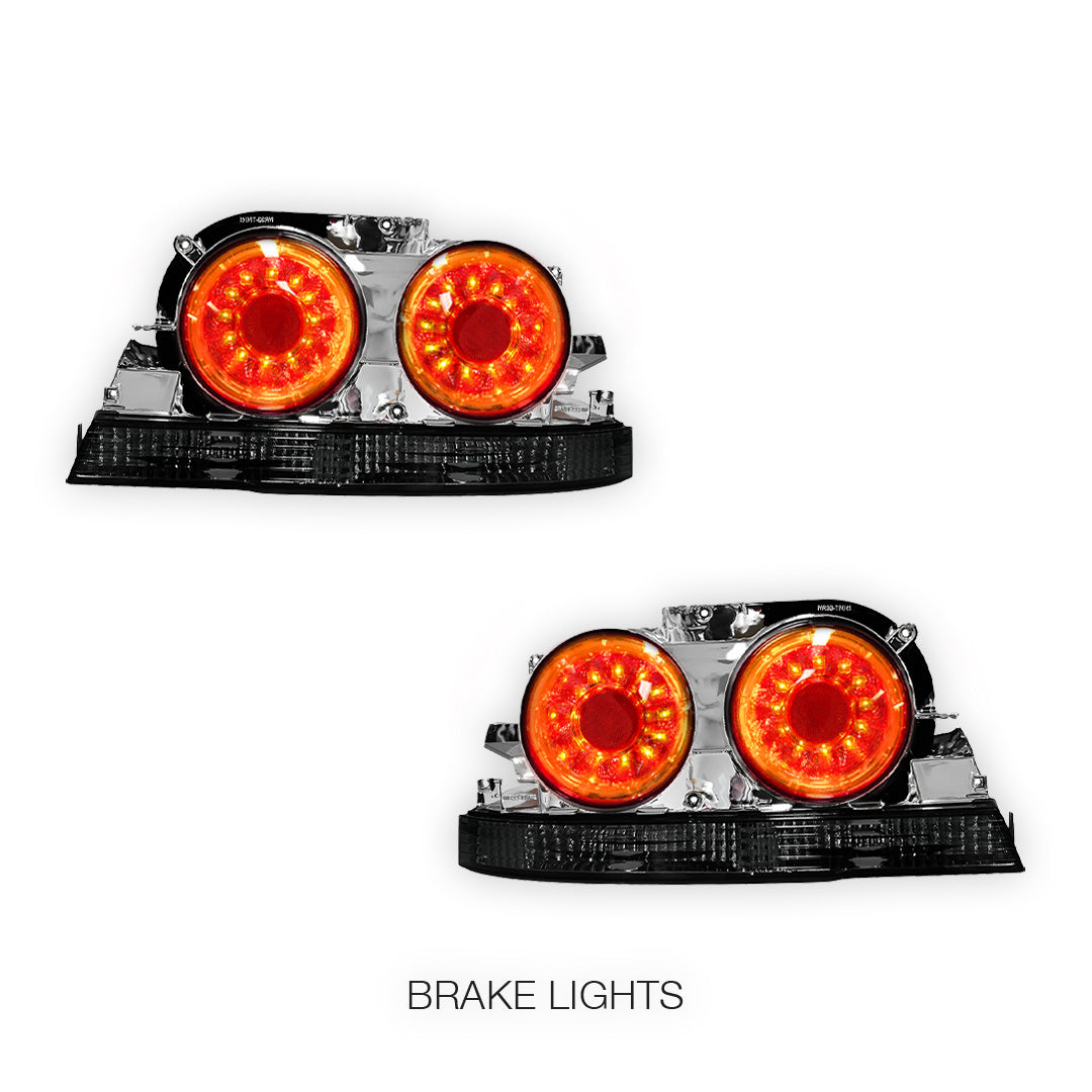 Nissan Skyline R33 (1993 - 1998) LED Tail Lights LH + RH