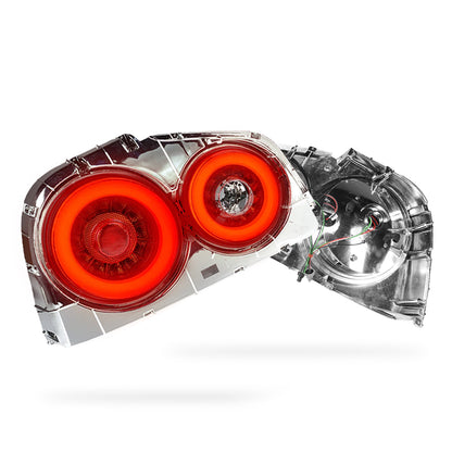 Nissan Skyline R34 (1998 - 2002) GTR Style 3D LED Stripe Tail Lights LH + RH