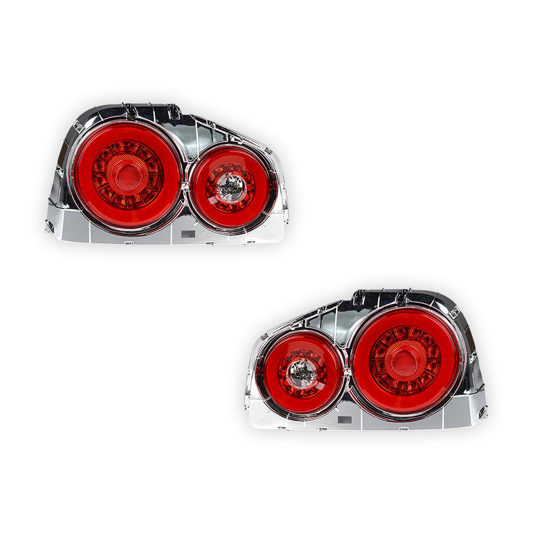Nissan Skyline R34 (1998 - 2002) GTR Style 3D LED Stripe Tail Lights LH + RH