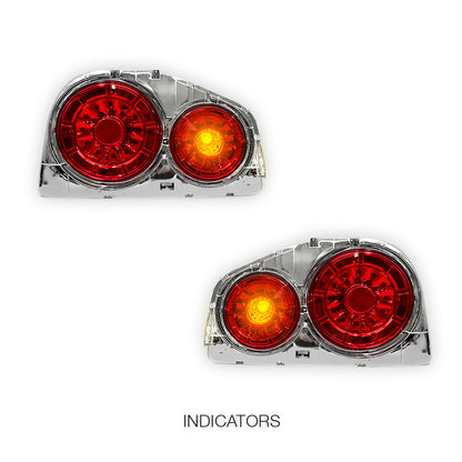 Nissan Skyline R34 (1998 - 2002) LED Tail Lights LH + RH