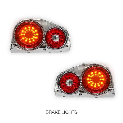 Nissan Skyline R34 (1998 - 2002) LED Tail Lights LH + RH