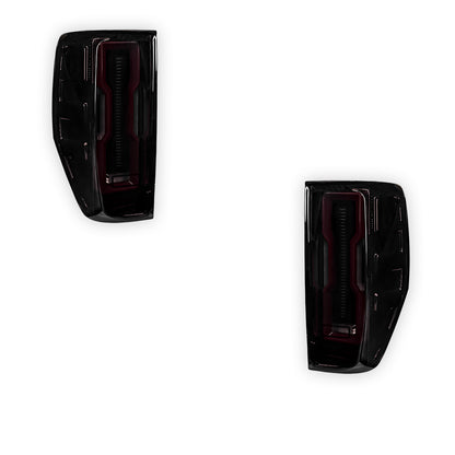 Ford Ranger PX MK1 / MK2 / MK3 (2011 - 2021) Smoked Sequential Full 3D LED Stripe Bar Tail Lights LH + RH