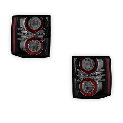 Land Rover Range Rover L322 (2007 - 2012) Black LED Tail Lights LH + RH