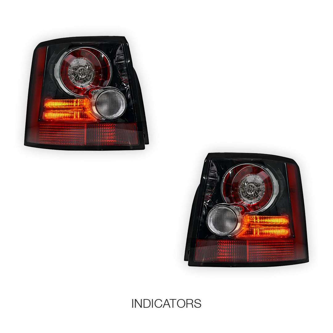 Land Rover Range Rover Sport L320 (2005 - 2013) Full LED Tail Lights LH + RH