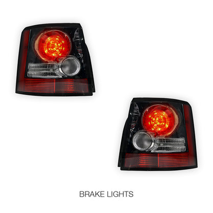 Land Rover Range Rover Sport L320 (2005 - 2013) Full LED Tail Lights LH + RH