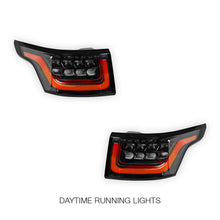 Land Rover Range Rover Sport L494 (2013 - 2022) MY18 SVR Style Sequential Full LED Tail Lights LH + RH