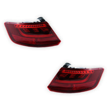 Audi A3 8V (2013 - 2016) Genuine Black Red LED Tail Lights LH + RH