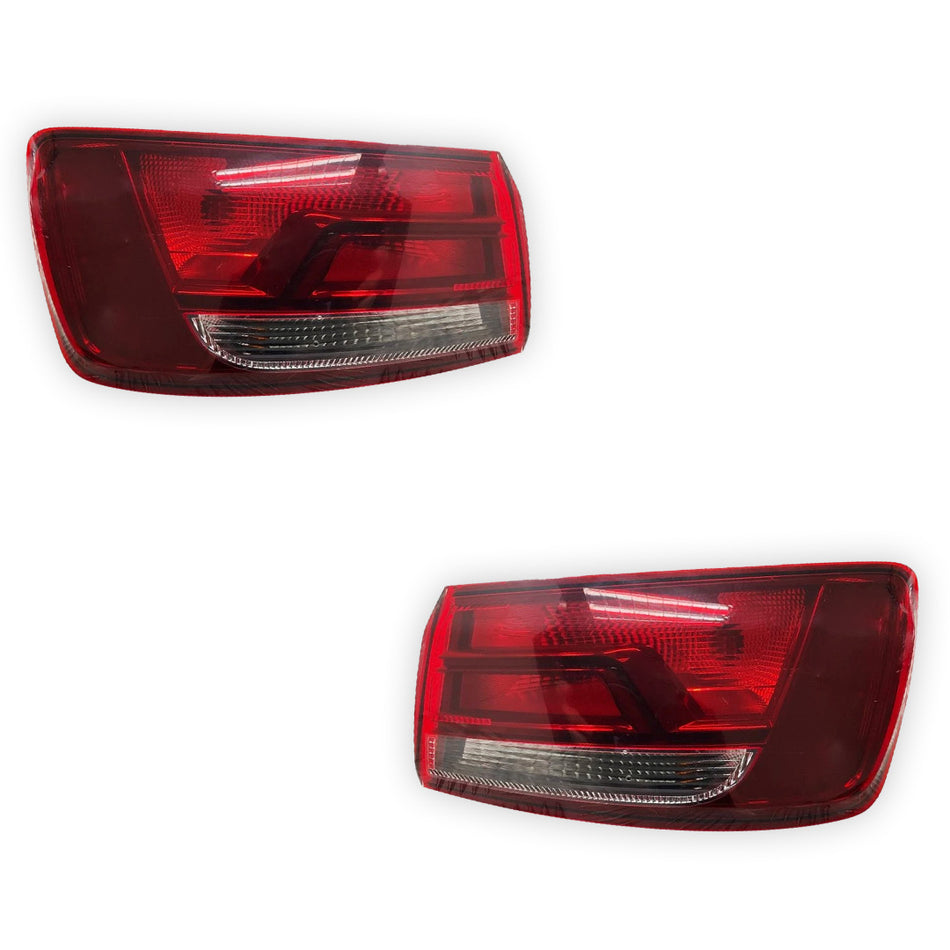 Audi A3 8V (2013 - 2016) Genuine Clear Red Genuine Tail Lights LH + RH