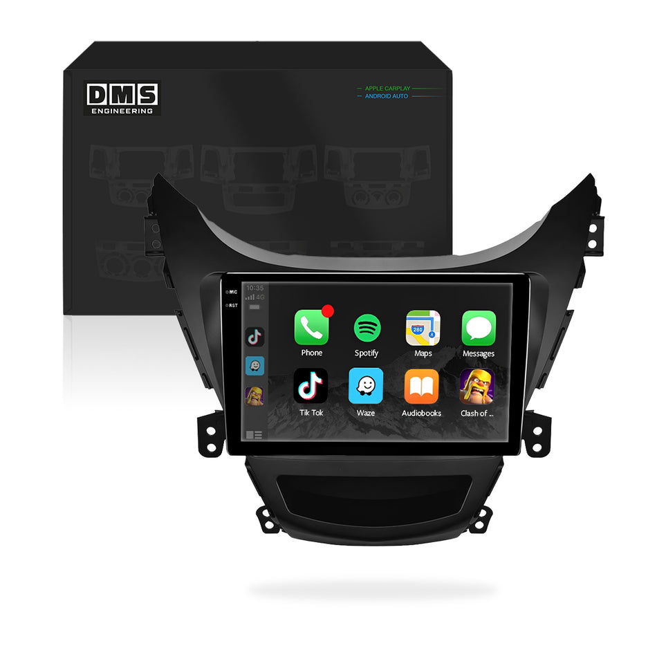 Hyundai Elantra MD (2012 - 2014) 9" Wireless Android 15 Head Unit for Apple CarPlay / Android Auto