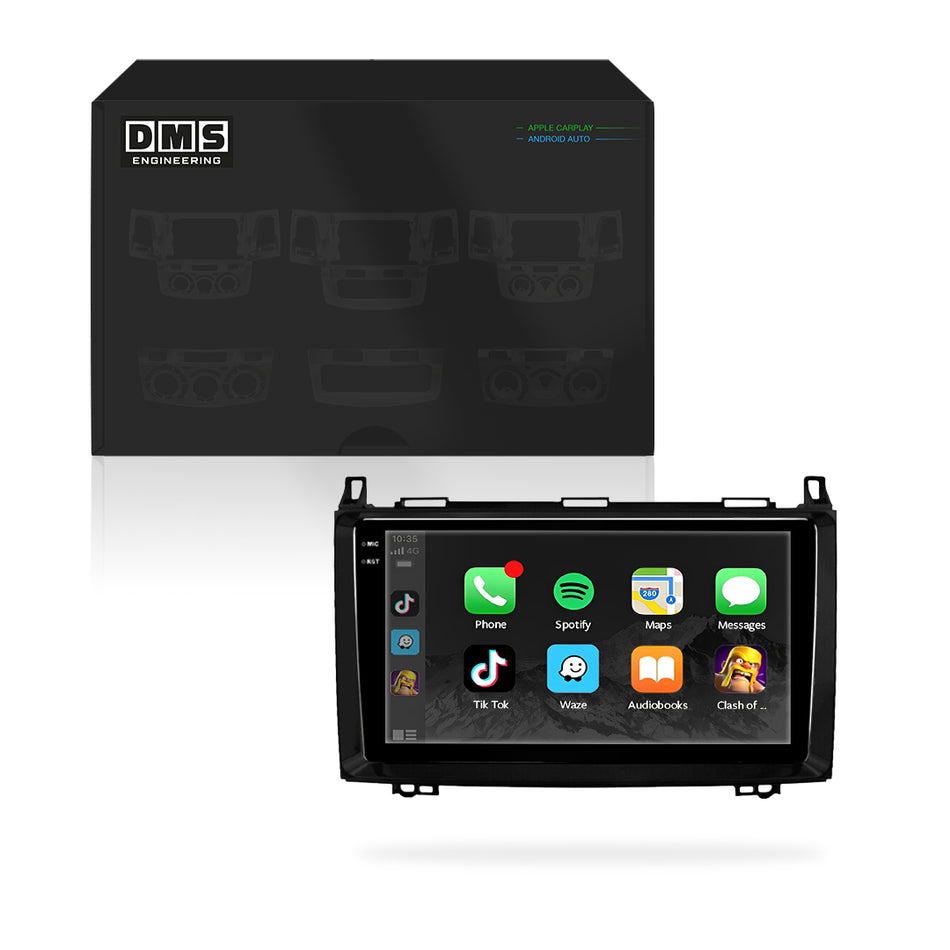 Mercedes-Benz V-Class / Vito / Viano / W639 (2006 - 2014) 9" Wireless Android 15 Head Unit for Apple CarPlay / Android Auto