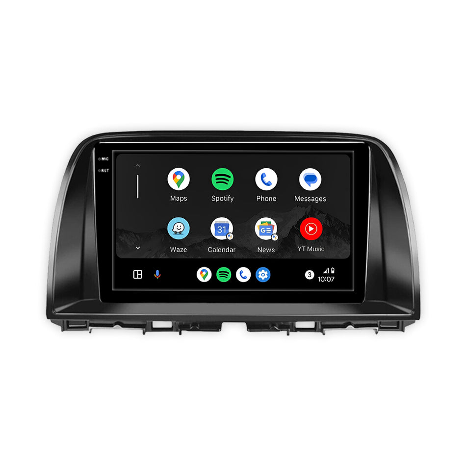 Mazda CX-5 KE (2012 - 2015) 9" Wireless Android 15 Head Unit for Apple CarPlay / Android Auto