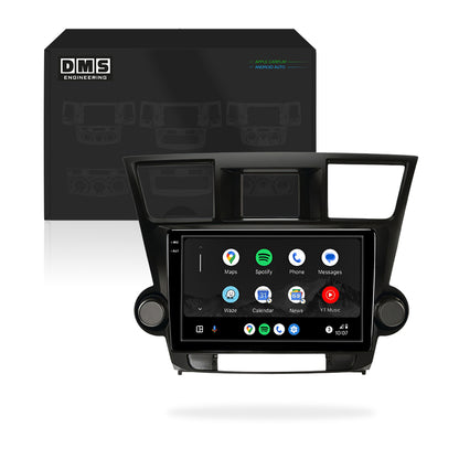 Toyota Kluger XU40 (2009 - 2014) 9" Wireless Android 16 Head Unit for Apple CarPlay / Android Auto