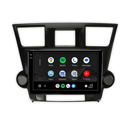 Toyota Kluger XU40 (2009 - 2014) 9" Wireless Android 16 Head Unit for Apple CarPlay / Android Auto