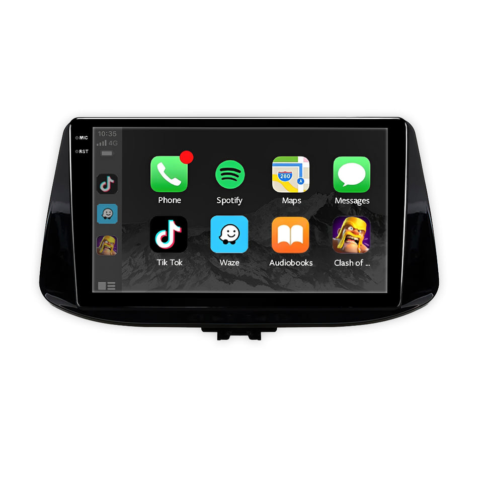 Hyundai i30 PD Hatch (2017 - 2024) 9" Wireless Android 15 Head Unit for Apple CarPlay / Android Auto
