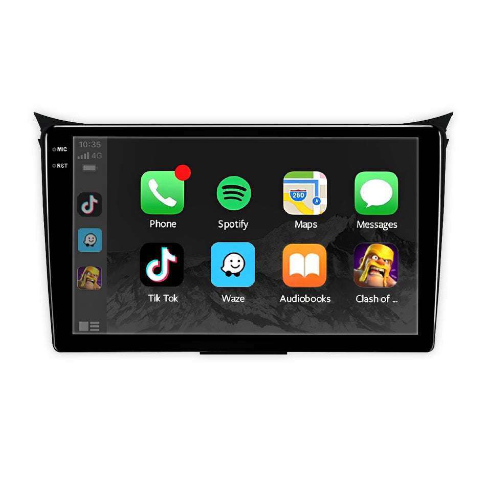Hyundai i30 GD (2012 - 2017) 9" Wireless Android 15 Head Unit for Apple CarPlay / Android Auto