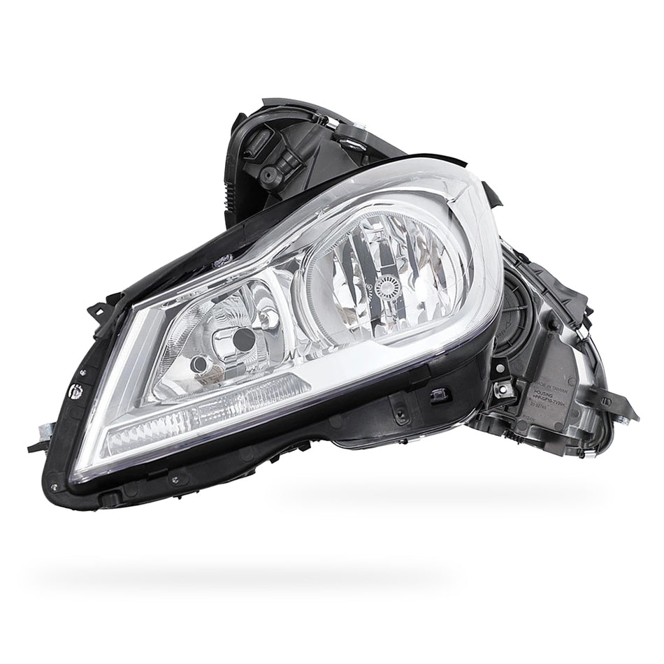 Mercedes-Benz C-Class W204 (2010 - 2014) Chrome Halogen Headlights LH + RH