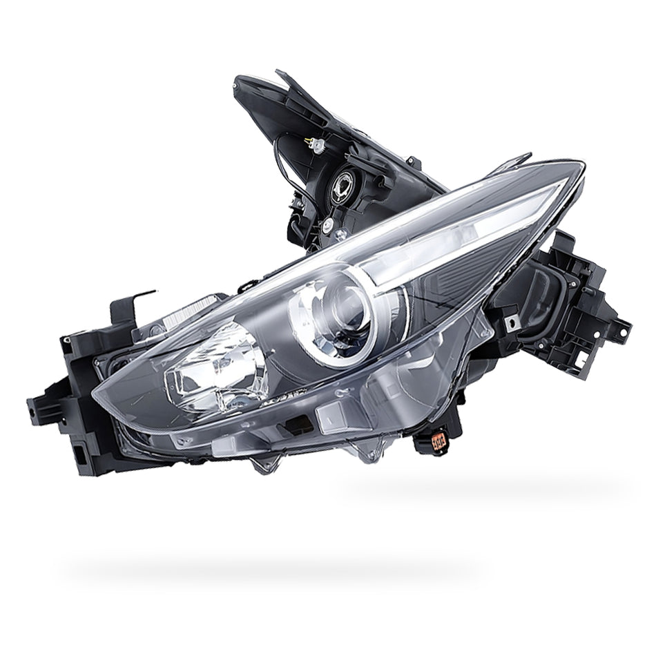 Mazda 3 BN Sedan / Hatch (2016 - 2019) Manual Adjustment Halogen Headlights LH + RH