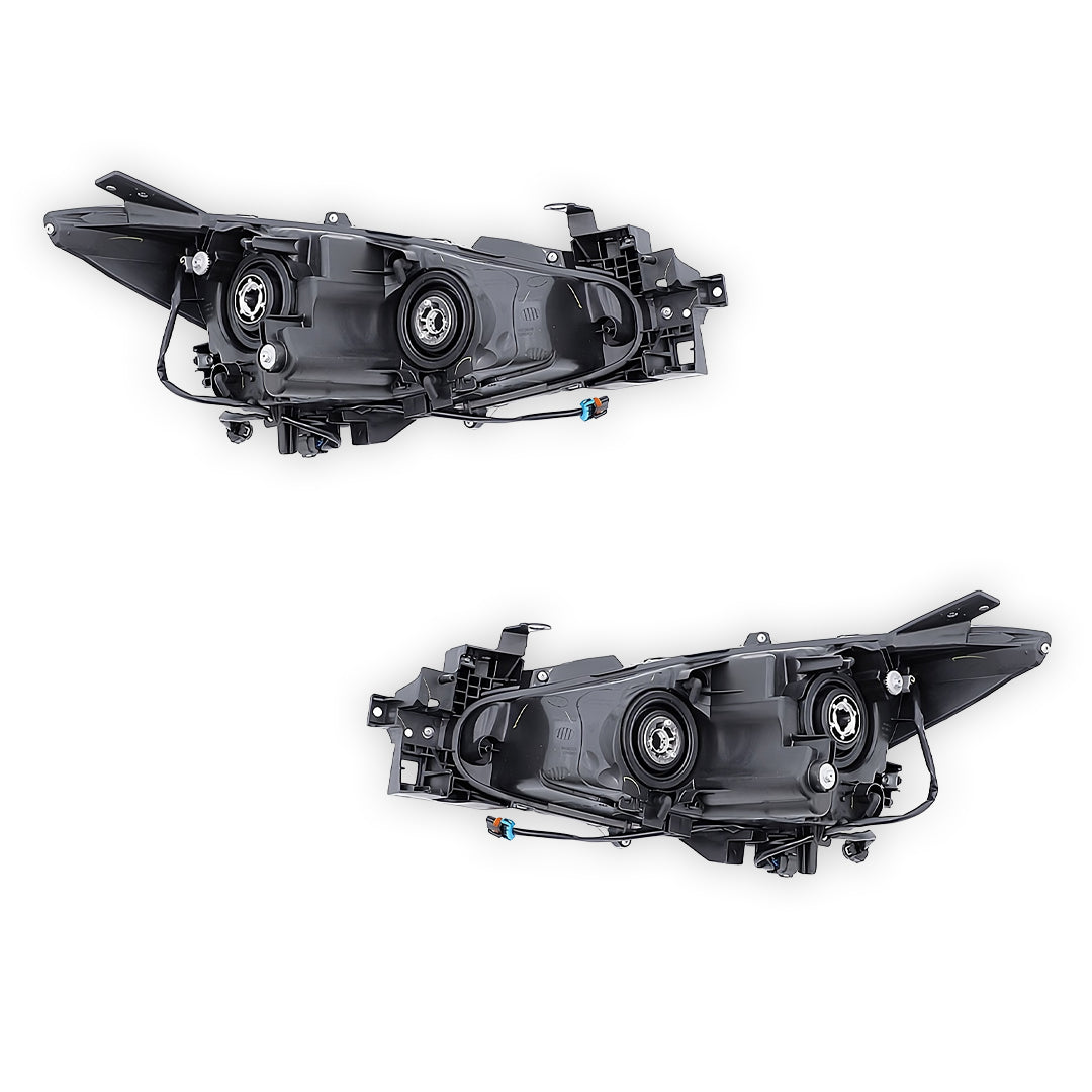 Mazda 3 BM Sedan / Hatch (2013 - 2016) Manual Type Halogen Headlights LH + RH