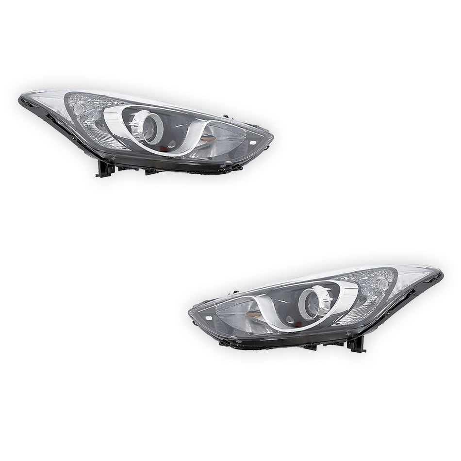 Hyundai i30 GD Hatch (2012 - 2017) Halogen Headlights LH + RH