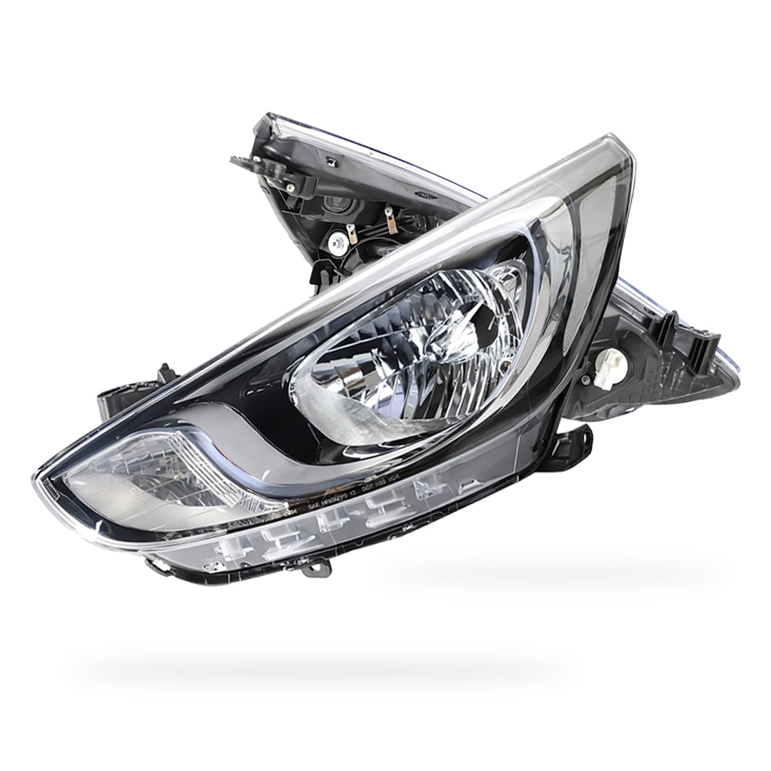 Hyundai Accent RB Series 1 (2011 - 2014) Headlights LH + RH