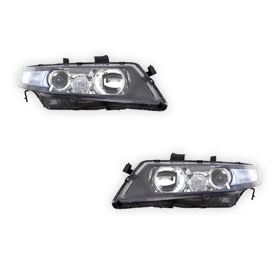 Honda Accord Euro CL Series 2 (2005 - 2008) Halogen Headlights LH + RH